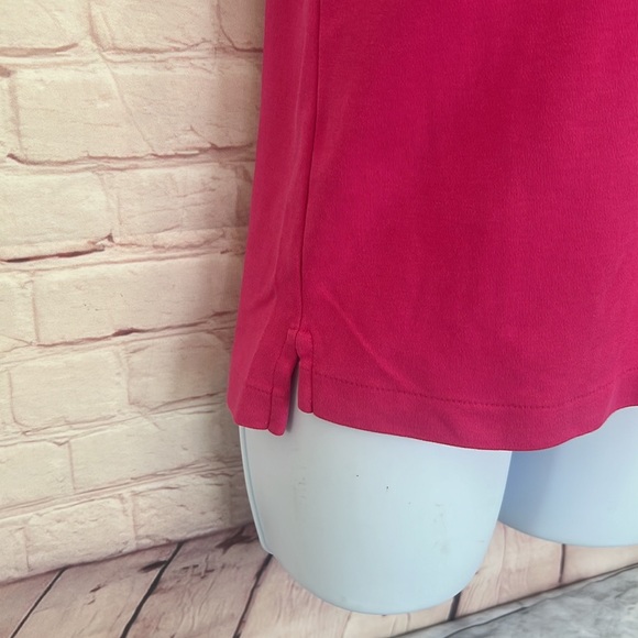 Ralph Lauren Pink shorts sleeve top size large - Picture 8 of 9